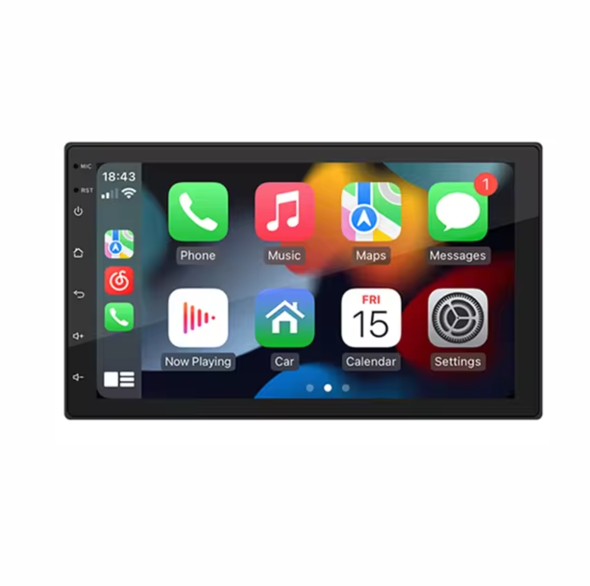 Universal Double Din Wireless CarPlay Stereo