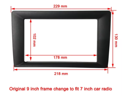 9 to 7 Inch Stereo Adaptor