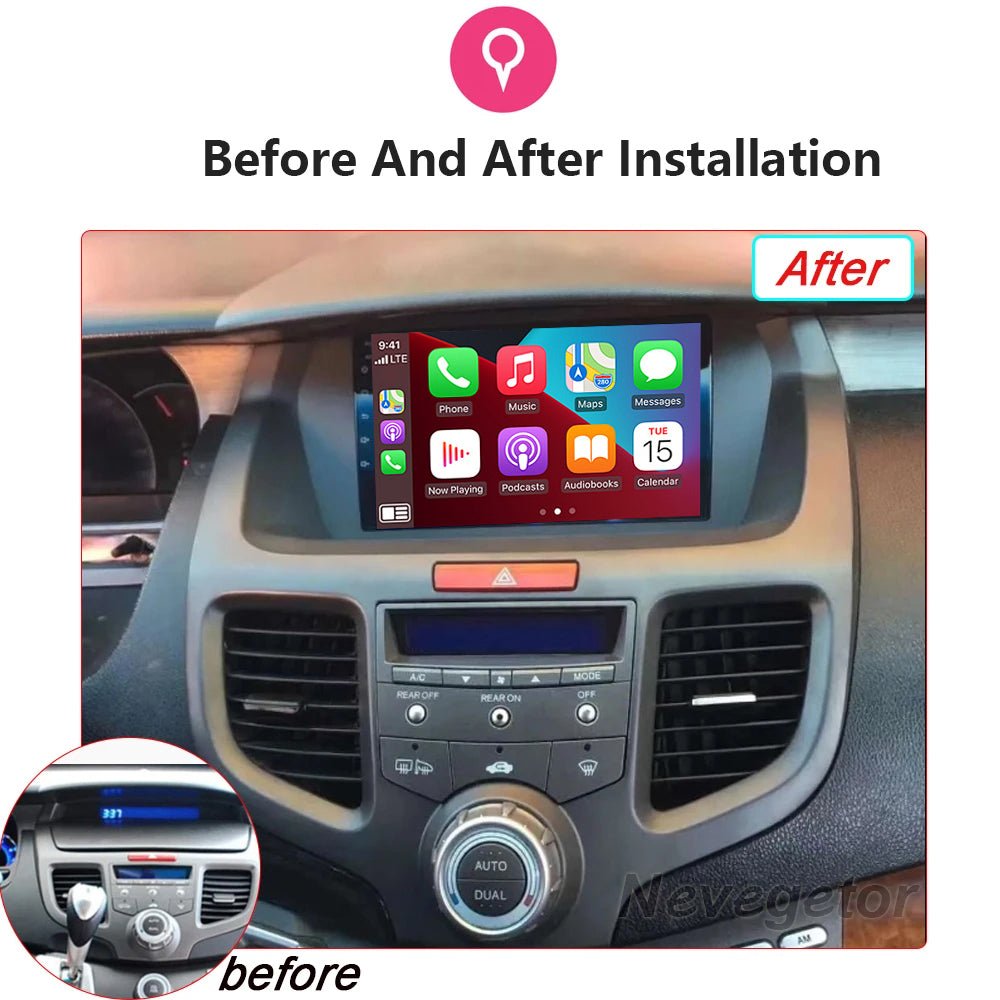 Honda Odyssey 2004-2008 CarPlay Stereo Wireless