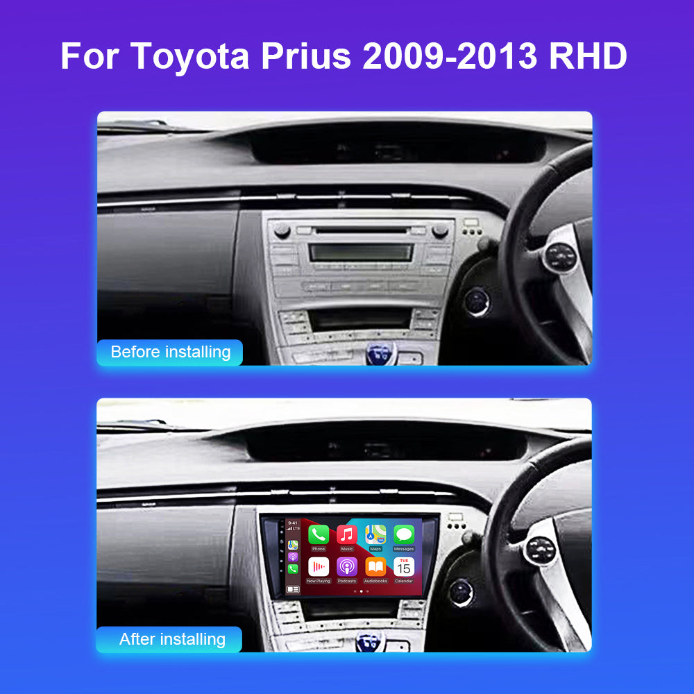 Toyota Prius 2009-2013 CarPlay Stereo Wireless